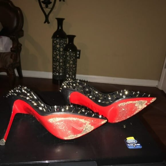 Spikked Studded Christian Louboutin So Kate size 10 - Picture 4 of 5